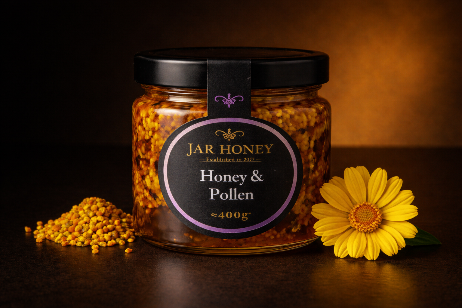 Honey with Pollen